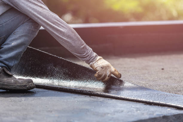 Professional Crawl Space Encapsulation technician working in Hilliard, OH